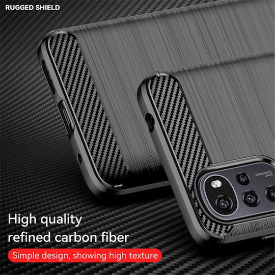 Back Cover Silicon Negru (Moto G22)