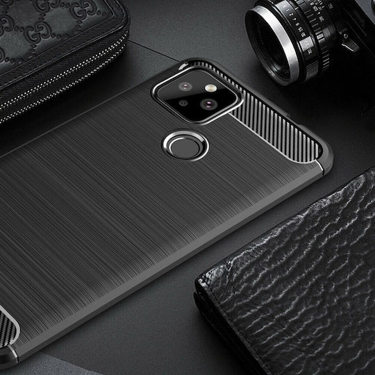 Back Cover Σιλικόνης Μαύρο (Google Pixel 4a 5G)