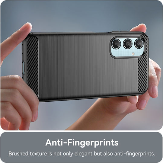 Back Cover Silicon Negru (Galaxy M35)