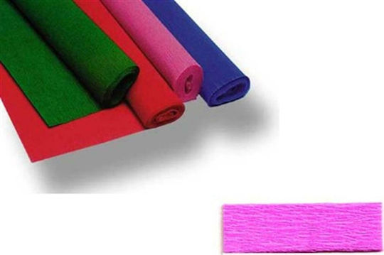 M-art Χαρτί Γκοφρέ 50x200εκ. Ροζ