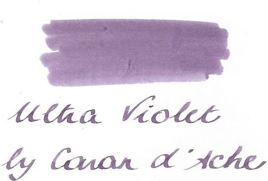 Caran D'ache 6 Replacement & Pen Inks for Fountain Pen Purple