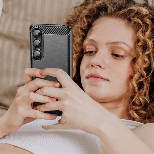 Back Cover Σιλικόνης Μαύρο (Xperia 1 VII)