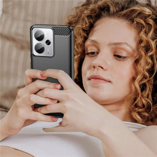 Back Cover Silicon Negru (Realme 14T)