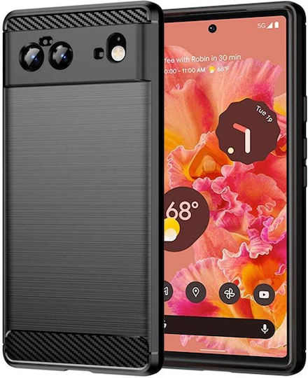 Back Cover Σιλικόνης Μαύρο (Google Pixel 6)