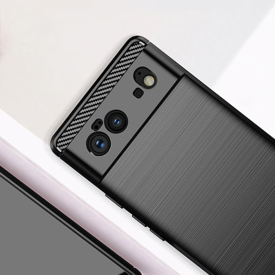Back Cover Σιλικόνης Μαύρο (Google Pixel 6)