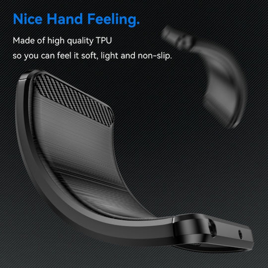 Back Cover Silicon Negru (Realme 11)