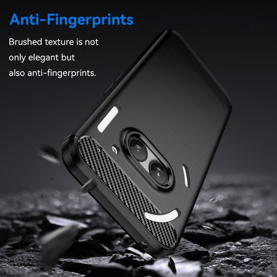 Back Cover Silicon Negru (Nothing Phone 2a / 2a Plus)