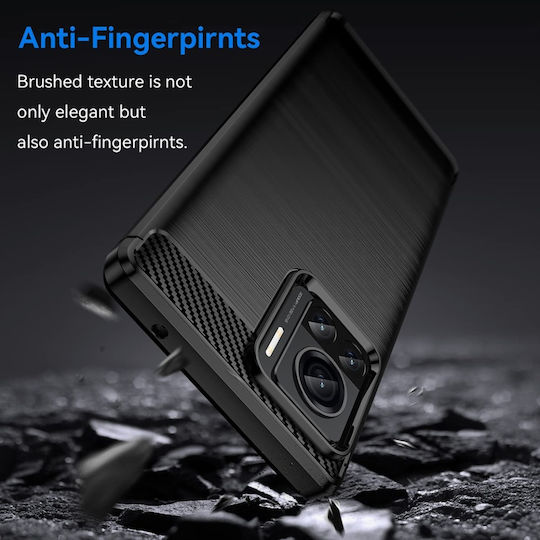 Back Cover Σιλικόνης Μαύρο (Motorola Edge 30 Ultra)
