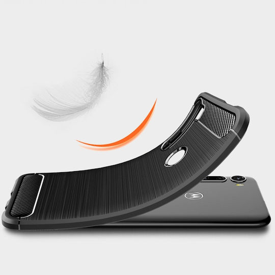 Back Cover Silicone Black (Motorola One Fusion Plus )