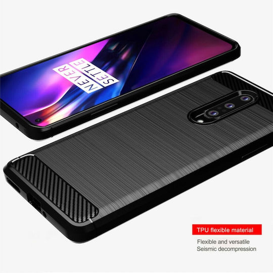 Back Cover Silicon Negru (OnePlus 8)