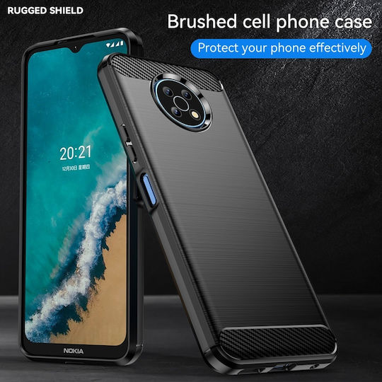 Back Cover Σιλικόνης Μαύρο (Nokia G50)