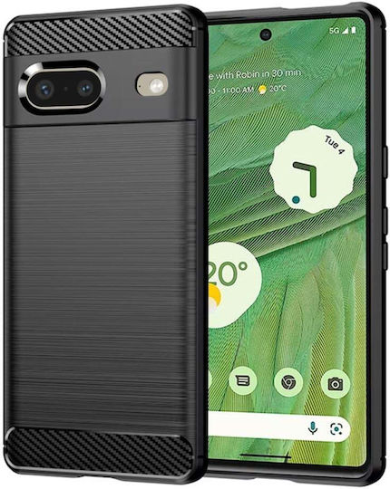 Back Cover Silicon Negru (Google Pixel 7)