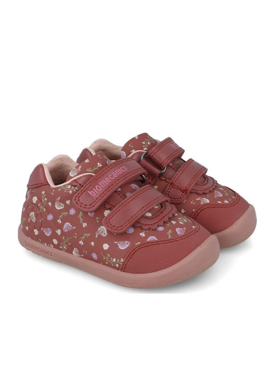 Kids Sneakers Anatomic with Scratch Burgundy