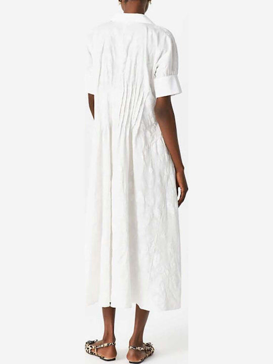 Sommer Maxi Damenkleid mit Tränen Weiß