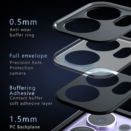 Techsuit Back Cover Σιλικόνης Μαύρο (Oppo Reno13 F / FS)