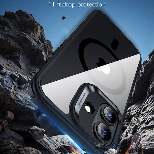 ESR Classic Hybrid Halolock Umschlag Rückseite Silikon Transparent (iPhone 17)