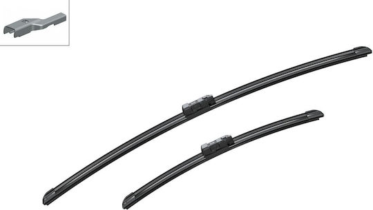 Bosch Aerotwin A414S Front Car Wiper Set 650mm/400mm for Opel Adam Ford Fiesta Volkswagen Golf Citroen Berlingo Peugeot 2008 / 208 / Partner / Partner Tepee / TePee