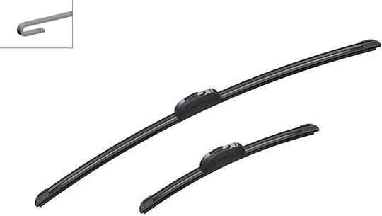 Bosch Aerotwin AR654S Преден Комплект Автомобилни Чистачки 650mm/340mm Универсален Toyota Auris Scania S