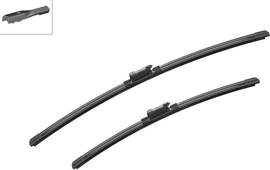 Bosch Aerotwin A620S Front Set Car Wiper Blades 600mm/475mm Universal Volkswagen Golf Passat Jetta Skoda Octavia