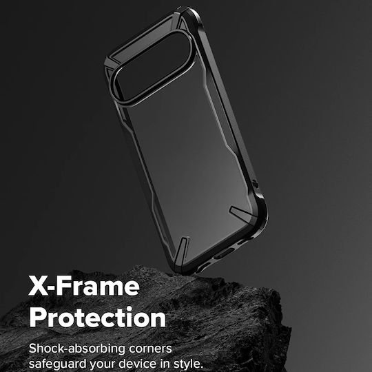 Ringke Fusion X Back Cover Silicone Black (Google Pixel 10 / 10 Pro)