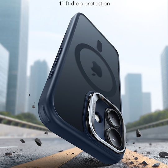 ESR Classic Hybrid Halolock Kickstand Umschlag Rückseite Metallisch Blau (iPhone 17)