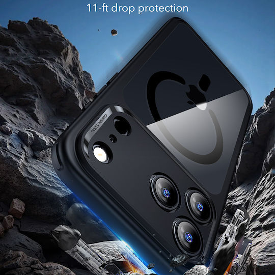 ESR Classic Hybrid Halolock Umschlag Rückseite Transparent (iPhone 17 Pro Max)