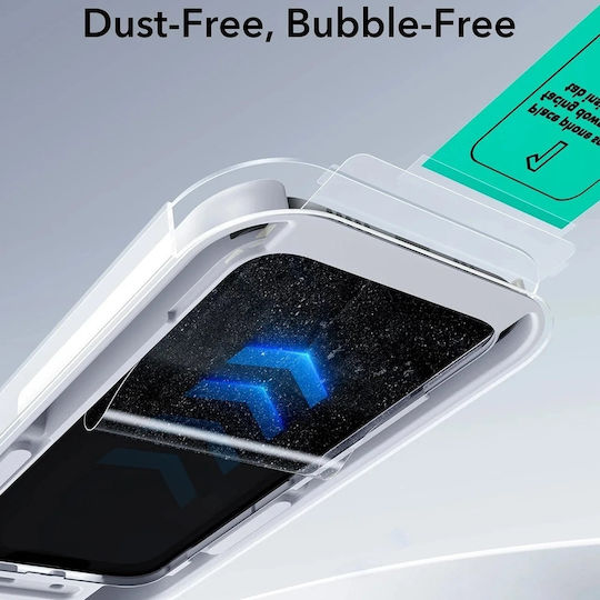 ESR Ultrafit Privatsphäre Gehärtetes Glas 3Stück Schwarz (iPhone 17 / 17 Pro / 16 Pro)