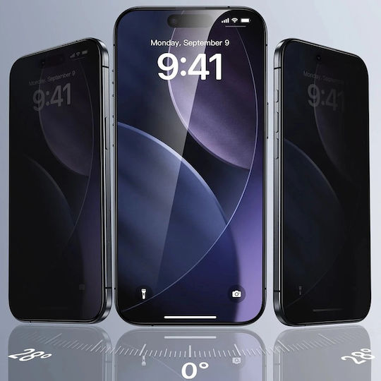 ESR Ultrafit Privacy Tempered Glass 3pcs Black (iPhone 17 Pro Max / iPhone 16 Pro Max)