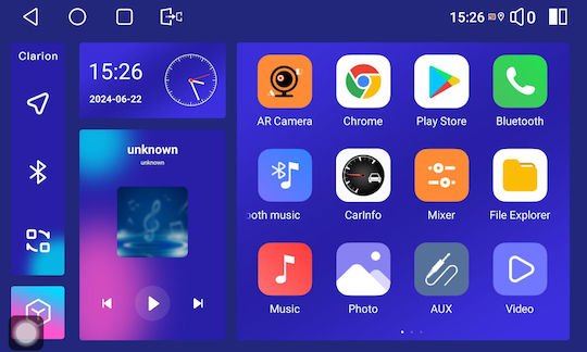 Clarion Auto-Audiosystem Isuzu D-Max 2008 2012 (Bluetooth/USB/WiFi/GPS/Apple-Carplay/Android-Auto)