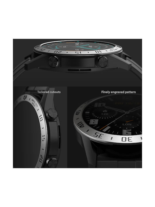 Ringke Bezel Ring in Silber Farbe für das Huawei Watch GT / GT2 (46mm)