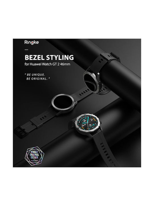 Ringke Bezel Ring in Silber Farbe für das Huawei Watch GT / GT2 (46mm)
