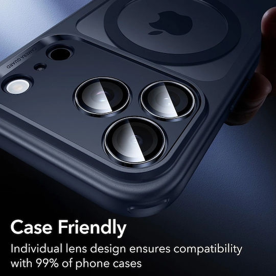 ESR Armorite Camera Protection Membrane Blue for the iPhone 14 Pro, 14 Pro Max, 15 Pro, 15 Pro Max, 16 Pro, 16 Pro Max, 17 Pro, 17 Pro Max