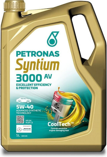 Petronas Syntium 3000 AV Sintetic Ulei Auto 5W-40 5lt 20.04.0350
