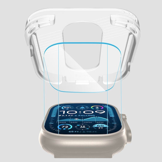 Tech-Protect Gehärtetes Glas für das Apple Watch Ultra 49mm 2Stück