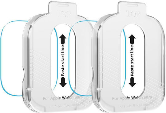 Tech-Protect Gehärtetes Glas für das Apple Watch Ultra 49mm 2Stück