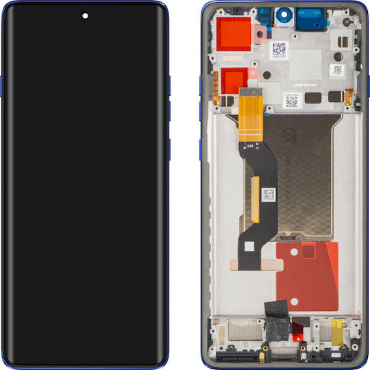 Motorola Οθόνη με Μηχανισμό Αφής και Πλαίσιο για Motorola Edge 60 Pro (Μπλε)