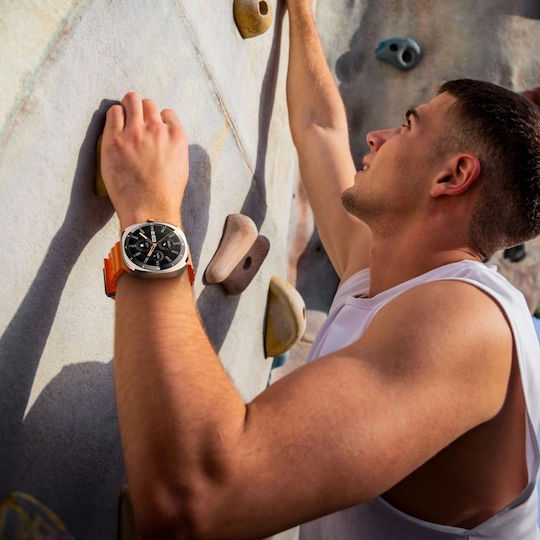 Joyroom Venture Series JR-FV2 Sport 47mm Smartwatch με Παλμογράφο (Πορτοκαλί)