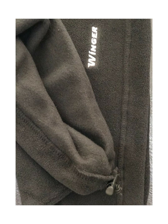 Winger Motorcycle Rider Neck Warmer Fleece Black Color