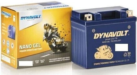 Dynavolt GEL Baterie Motocicleta MG12B-4-C cu Capacitatea 10Ah