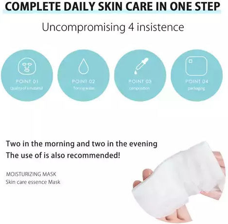 Hyaluronic Acid & Lithospermum Facial Mask 1pc