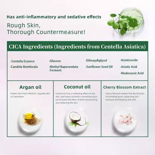 5x Peptide Cica Mască Față Gât 1buc