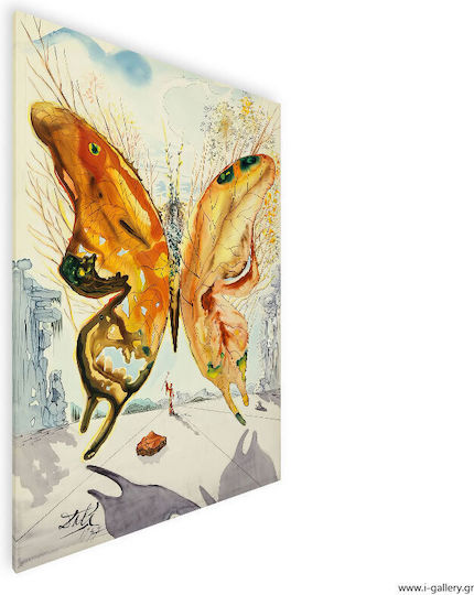 Canvas Painting Salvador Dali Venus Butterfly 70x100 Cm
