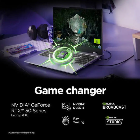 Lenovo LOQ 15IRX10 15.6" IPS FHD 144Hz (i5-13450HX/16GB/512GB SSD/GeForce RTX 5050/W11 Home) (International English Keyboard)