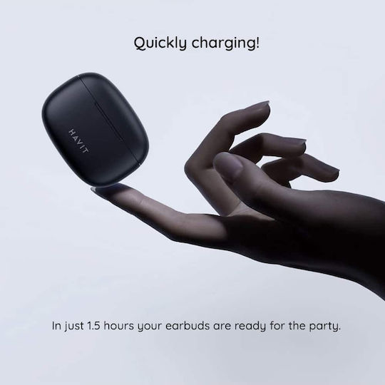 Havit TW967 Pro In-ear Bluetooth Handsfree Earphones with Charging Case Black