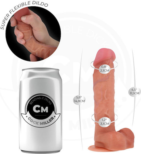 Cock Miller Realistic Dildo With Suction Cup