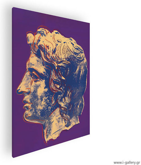 Платнен Панел Живопис Alexander Great Pop Art 40x60 См