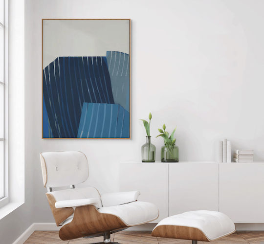 Платнен Панел Картина Sky Sea Colors 50x70 см