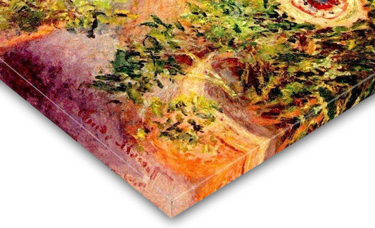 Anemonen Monet Gemälde Replik auf Segeltuch Angebot 50x70 cm