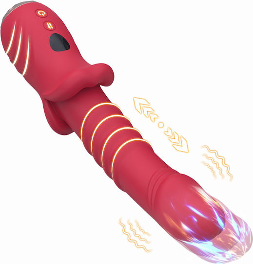 Kinksters Δονητής G-Spot 21.8cm Κόκκινος