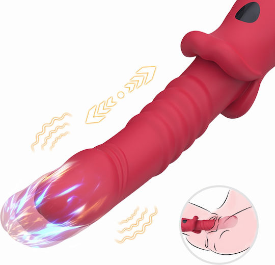Kinksters Δονητής G-Spot 21.8cm Κόκκινος